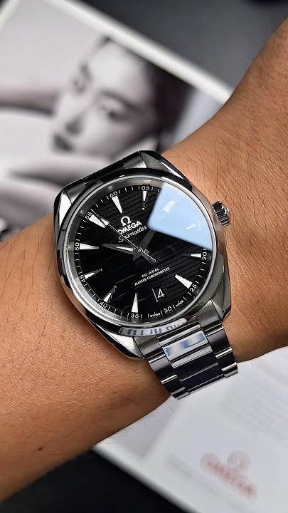 Omega Aqua Terra 41mm Black 220.10.41.21.01.001 #omega #authentic #watch #donghopho #omegaqua #hanoi