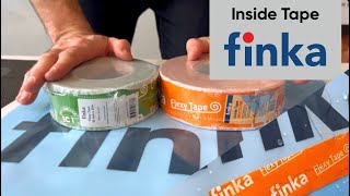 Обзор ленты на бумажной основе Finka Inside Flexy Tape. Сравнение Finka Inside и Finka Flexy Tape