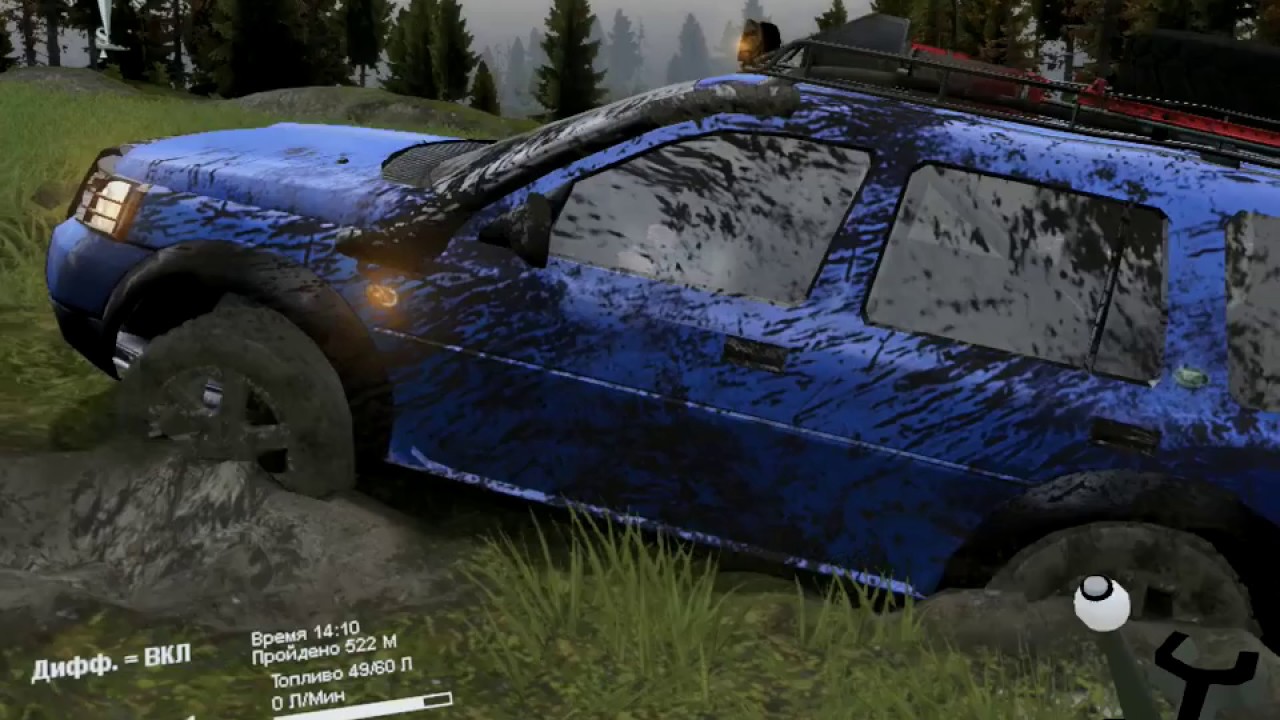 Spintires обзор  изменений у версии 1.1 - LRF 2.2 TD4 Off Road edition и LRF 2.2 SD4 Turbo