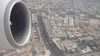 Take-Off Airport Dubai DXB, Boeing 777-300er, Emirates