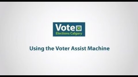 Accessible Voting Machine
