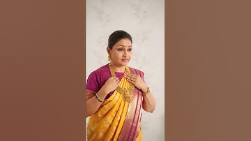 Learn the technique to wear a Kanjivaram saree effortlessly