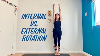 Internal vs. External Rotation - Yoga Anatomy & Physiology with Shana Meyerson YOGAthletica