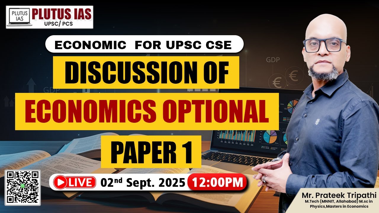 Economics Optional Paper-1 Analysis | UPSC CSE 2025 Mains Discussion by Prateek Sir #UPSC #Economics