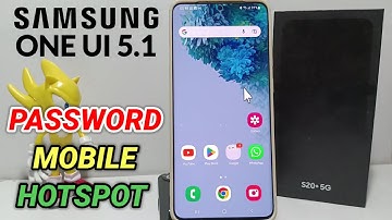 How To Change Mobile Hotspot Password In Samsung One Ui 5.1