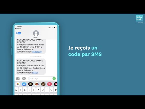 Hello bank! - Tuto code SMS