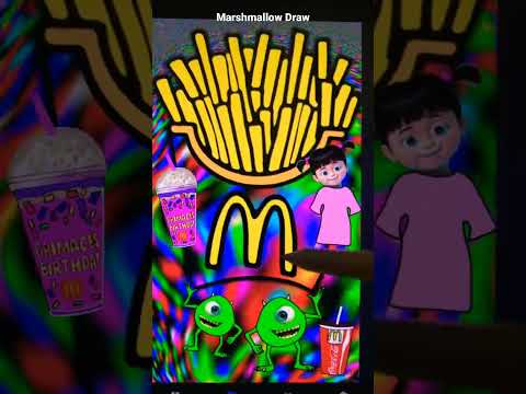 Happy Birthday Grimace🥤pick a color |Procreate #grimaceshake #youtubeshorts #sub #requestedvideo