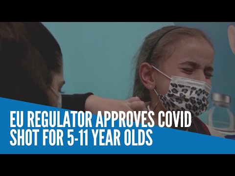 EU regulator approves COVID shot for 5-11-year-olds