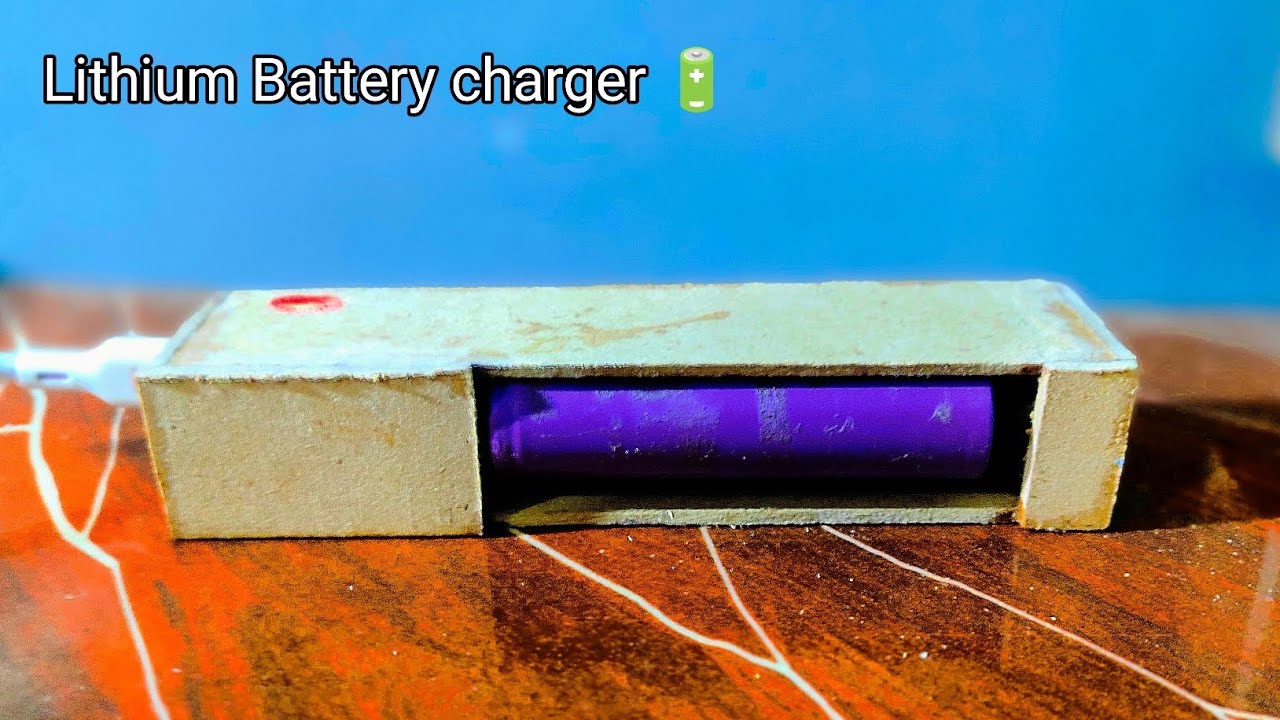 How To Make a Lithium Ion Battery Charger 🔋 - YouTube