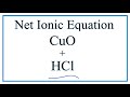 Net Ionic Equations and Spectator Ions