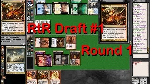 Return to Ravnica Draft #1 - Round 1