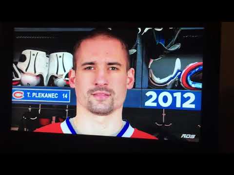 The 1000th match for Tomas Plekanec with Montreal Canadiens honor