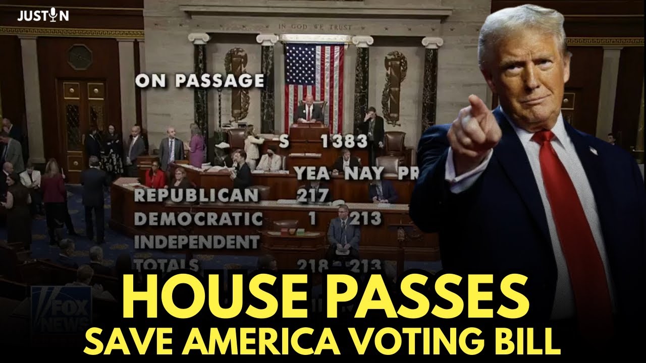 House Passes SAVE AMERICA Voting Bill - All (but one) Democrats vote ...