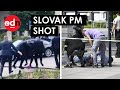 Video Shows Moment After Slovak PM is Shot and Wounded