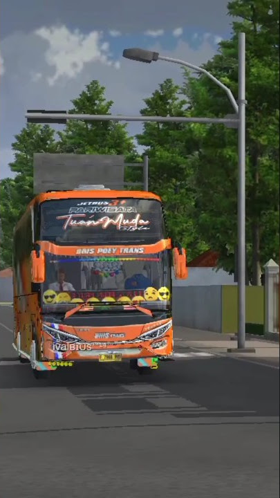 telolet mengular tuan muda style #shorts #telolet #bus #game #bussid #bussimulatorindonesia