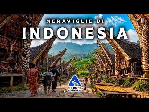 Meraviglie dell'Indonesia | I luoghi più incredibili dell'Indonesia | 4K Guida di Viaggio