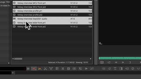 Avid quick tutorial: dealing with audio tracks in grouped clips