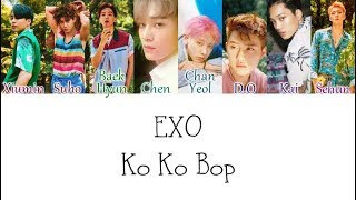 EXO - Ko Ko Bop LYRICS (Color Coded) [HAN/ROM/ENG]