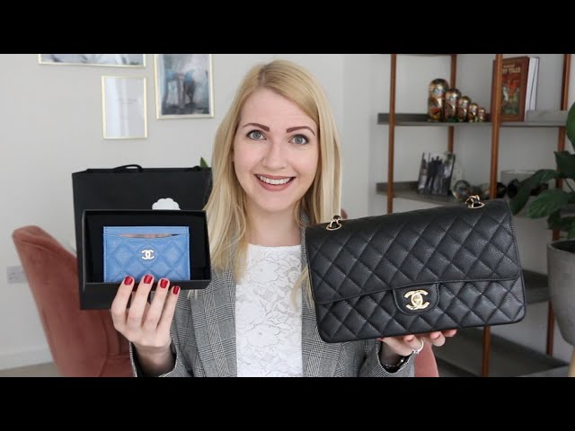 Chanel Classic Flap Medium in Caviar Leather 2021  LONDON STORE SHOPPING  EXPERIENCE & UNBOXING 