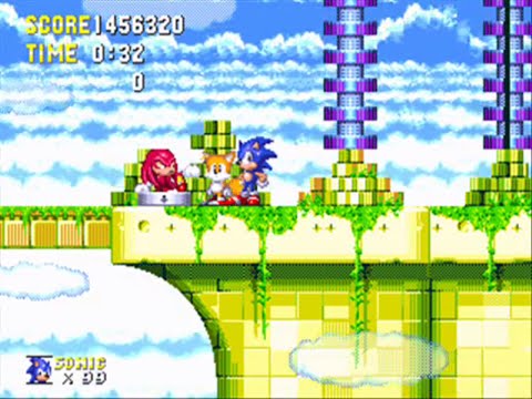 Sonic 3 & Knuckles Part 12: Sky Sanctuary Zone (Hyper Sonic & Tails)