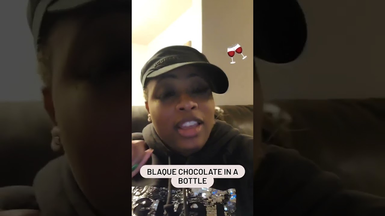 Blaque chocolate in a bottle price