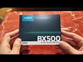 Crucial BX500 - SSD Bueno y barato pero calenton 