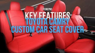 Custom Car Seat Covers for Toyota Camry  : Perfect Complete Protection, Safe, Stylish screenshot 3
