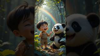 “Crying Child Meets Panda 🐼❤️ | Most Emotional 25 Sec Story 😢✨”#hearttouching #video #viralreels