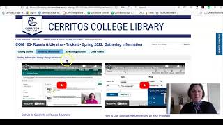 Using the COM 103 Library Guide