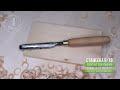 Forged gouge 9/18 - Кованая полукруглая стамеска 9/18