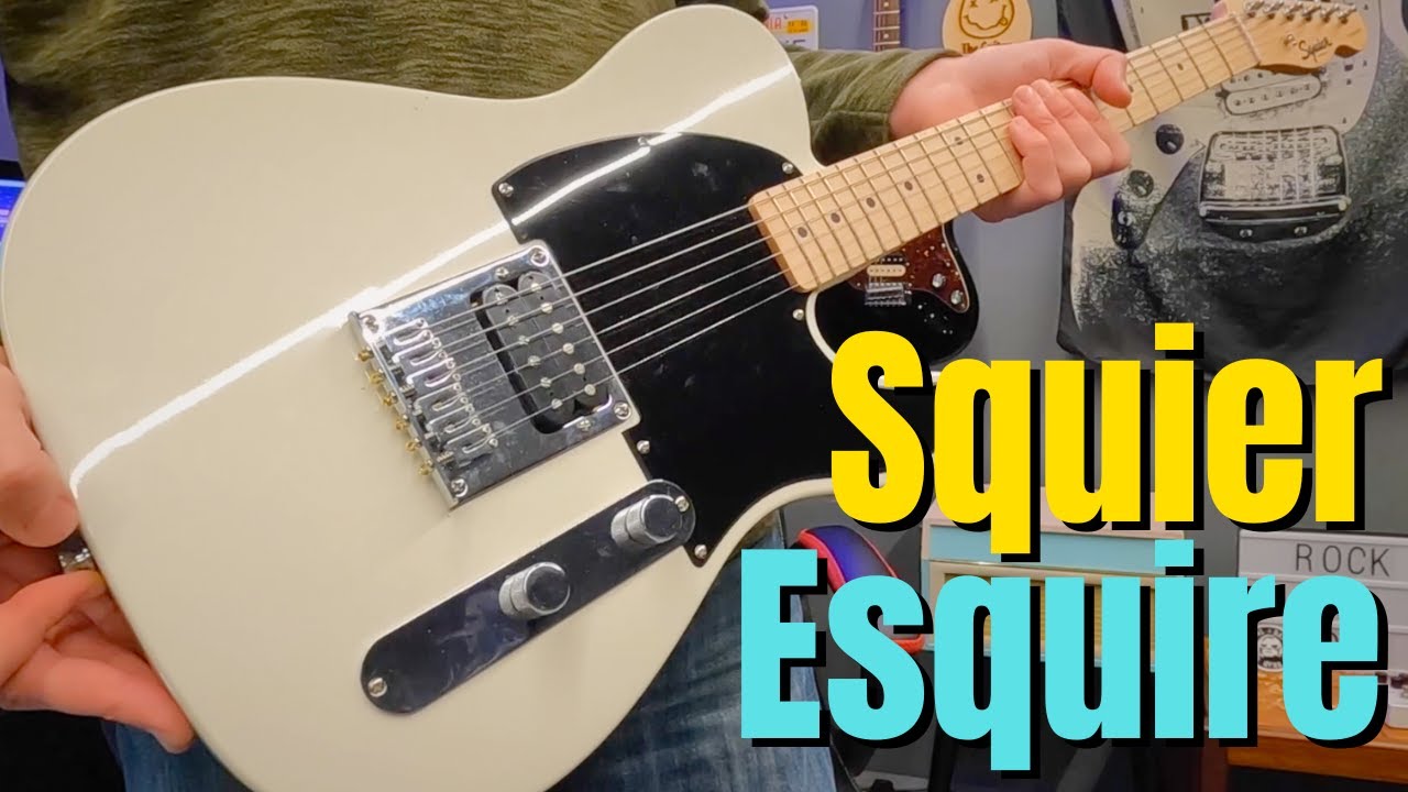 Squier by Fender Sonic Esquire H Guitar Review