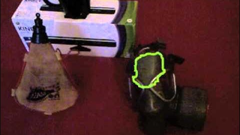 Active 3D Scene Segmentation Using Kinect