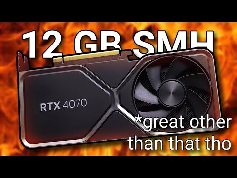 The RTX 4070 has a Major Problem... Nvidia did it again 😒