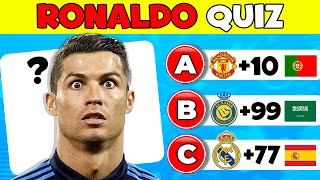 NEW Ronaldo Quiz: How Well Do You Know Cristiano Ronaldo ??? //// Quiz CR7 -  ((UPDATED 2023))