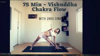 75 Minute - Vishuddha Chakra Flow screenshot 4