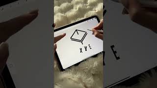 Stunning ASMR Logo Design on Procreate with Apple Pencil #logodesign #asmrsounds #procreate