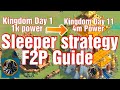 Gain Power Fast - Sleeper strategy Guide -