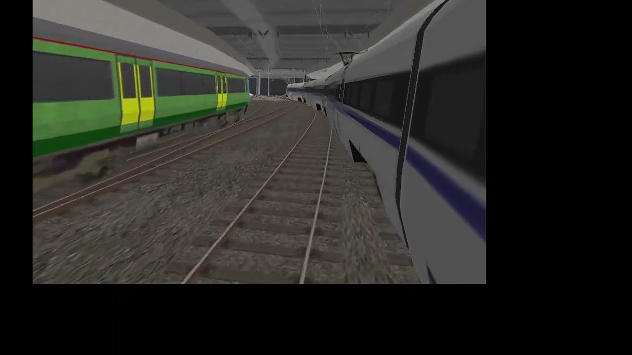 [Openbve] CRH1A-A train departed from Birmingham New Street acceleration test