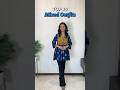 ✨ Top 10 Mixed Ethnic Outfits | Stylish Looks by Rajwadse 🤎 #ajrakhkurti #fashion #kurtisstyle
