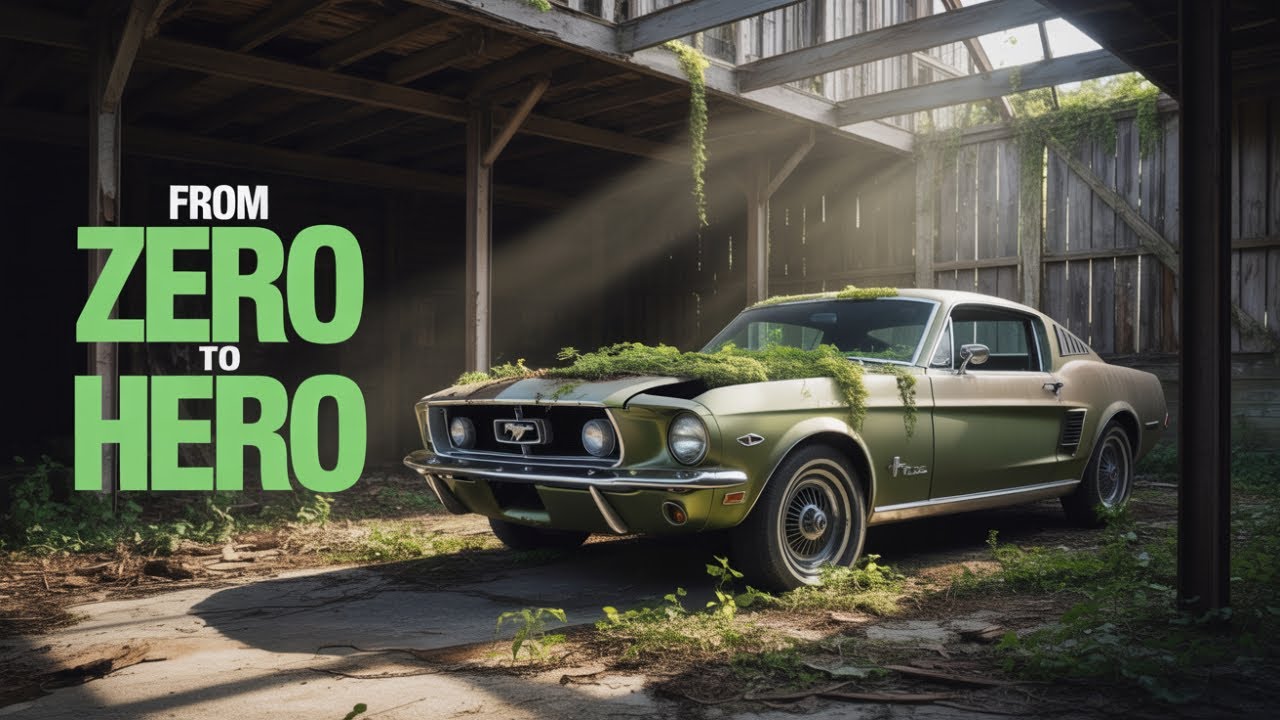 Watch This Rusty Mustang Become a Shiny Classic!
