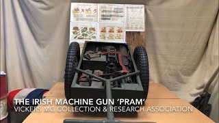 Irish Vickers Machine Gun ‘Pram’ Handcart