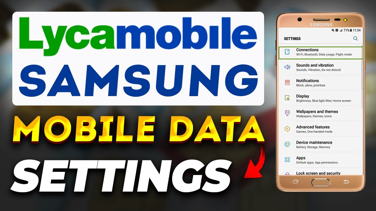 Lycamobile Mobile Data Setting for your Samsung Device Solve Problem