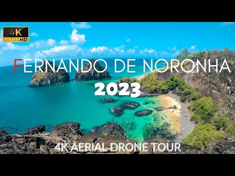 FERNANDO DE NORONHA 2023 🇧🇷 4K UHD Aerial Drone | Pernambuco Brazil