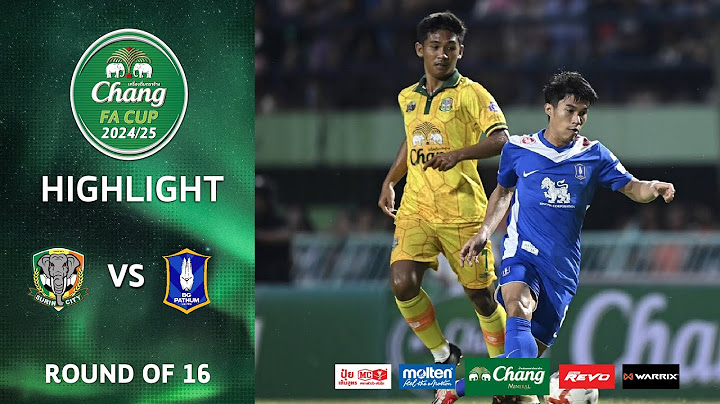 ไฮไลท์ ช้าง เอฟเอ คัพ 2024/25 (รอบ 16 ทีม) สุรินทร์ ซิตี้ พบ บีจี ปทุม ยูไนเต็ด | 09-04-2568
