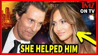 How Jennifer Lopez Saved Matthew McConaughey From The Police TMZ TV Ep 26