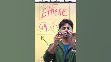 Ethene structure || Ethylene structure || C2H4 structure , shape and geometry || #ethylene #zchem
