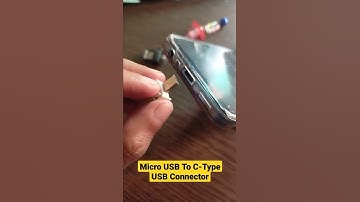 Thumbnail of Micro USB To C-Type USB Adapter Connector To Transfer Data To Flash Drive