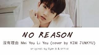 KIM JUNKYU - NO REASON 沒有理由 Mei You Li You cover | Lyrics Pin/Rom/Eng