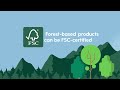 What do the fsc labels on a product mean