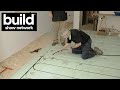 Installing RADIANT HEAT floors with Warmboard! - Part 2